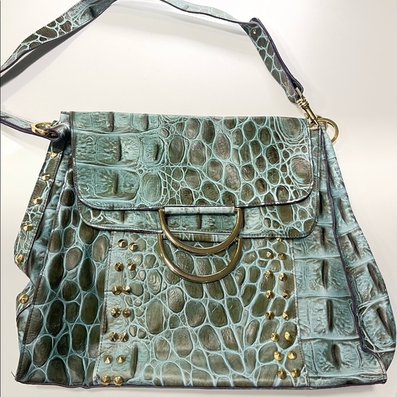 Rare Vintage Fontanelli Leather Handbag - Picture 1 of 10